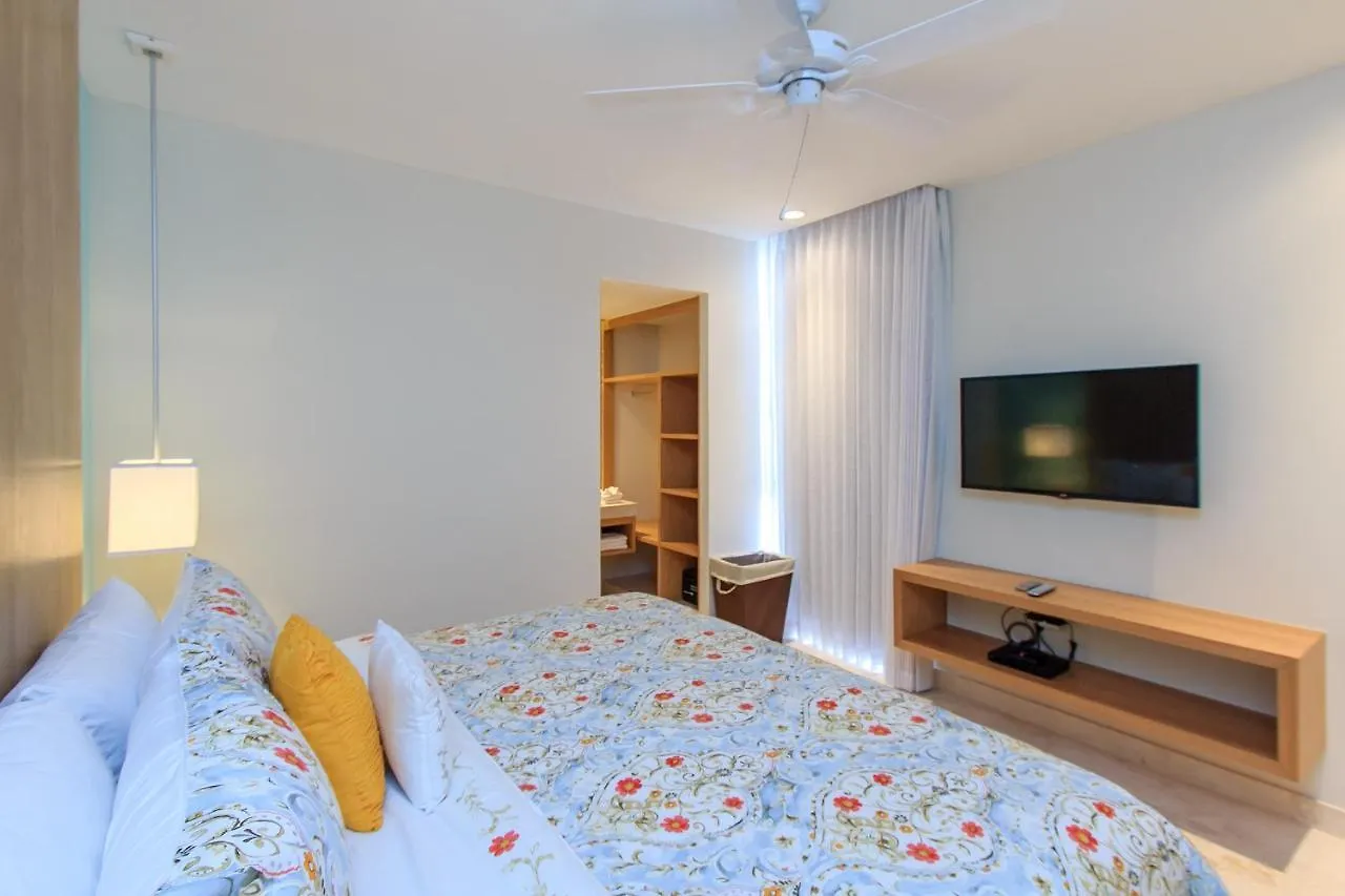 A-Nah Apartments, Rooftop Pool, Walking Distance To 5Th Avenue Playa del Carmen Lägenhet