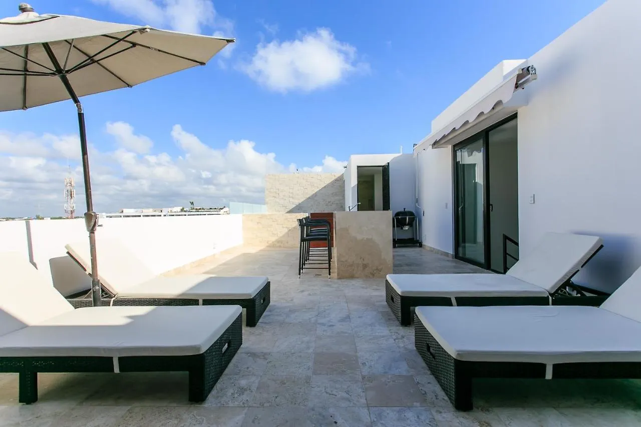 פלאייה דל כרמן A-Nah Apartments, Rooftop Pool, Walking Distance To 5Th Avenue דירה