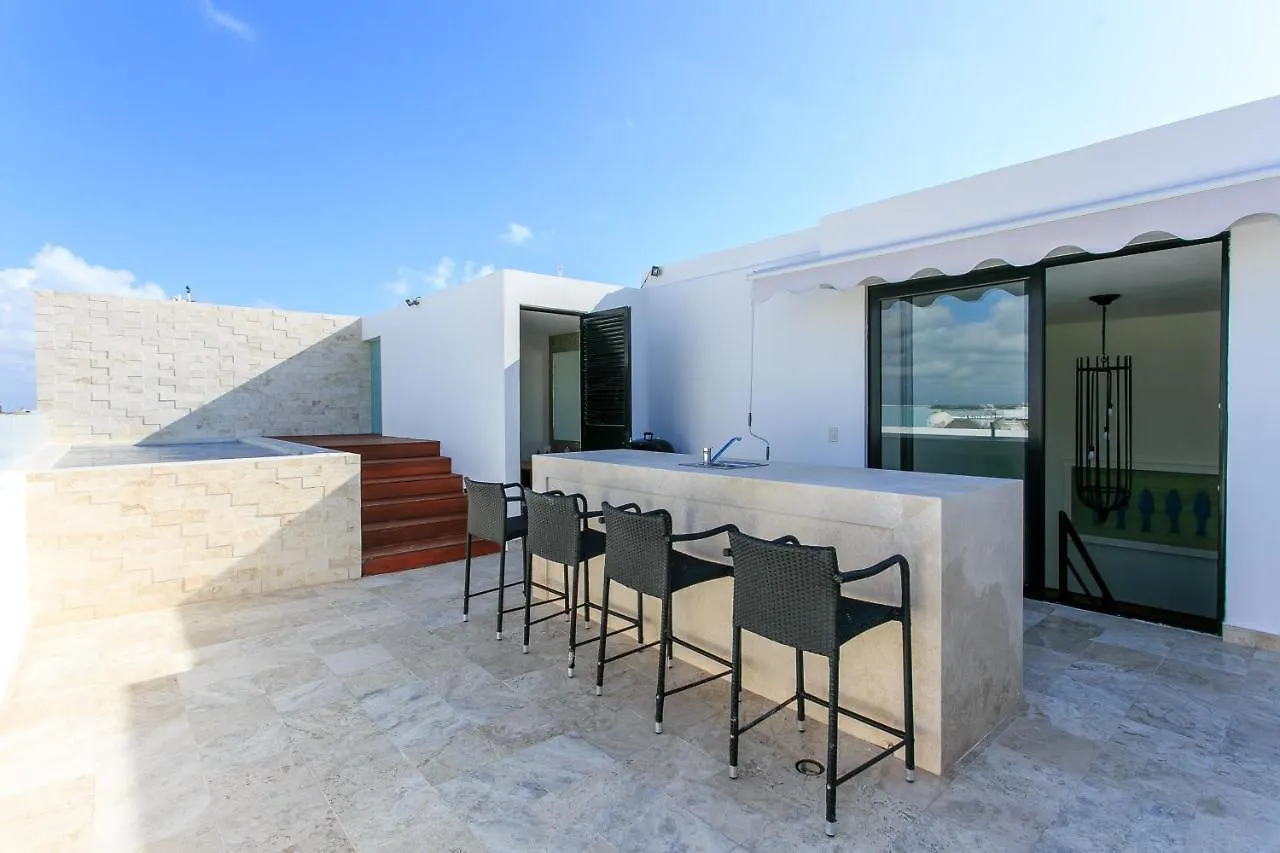 דירה פלאייה דל כרמן A-Nah Apartments, Rooftop Pool, Walking Distance To 5Th Avenue