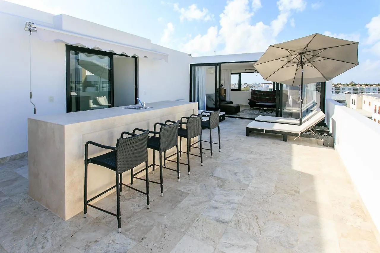 דירה פלאייה דל כרמן A-Nah Apartments, Rooftop Pool, Walking Distance To 5Th Avenue