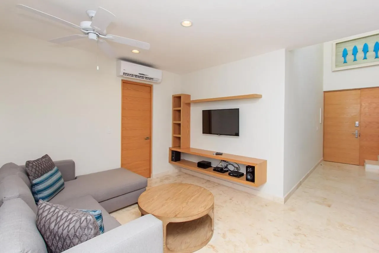 פלאייה דל כרמן A-Nah Apartments, Rooftop Pool, Walking Distance To 5Th Avenue מקסיקו