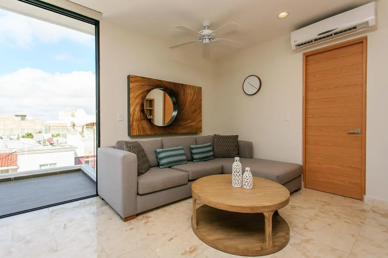 פלאייה דל כרמן A-Nah Apartments, Rooftop Pool, Walking Distance To 5Th Avenue מקסיקו