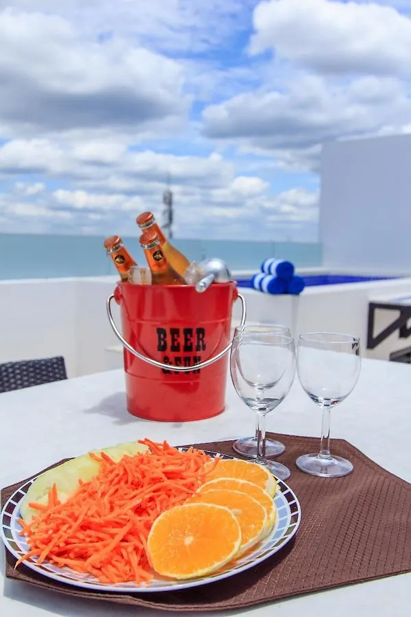 דירה פלאייה דל כרמן A-Nah Apartments, Rooftop Pool, Walking Distance To 5Th Avenue