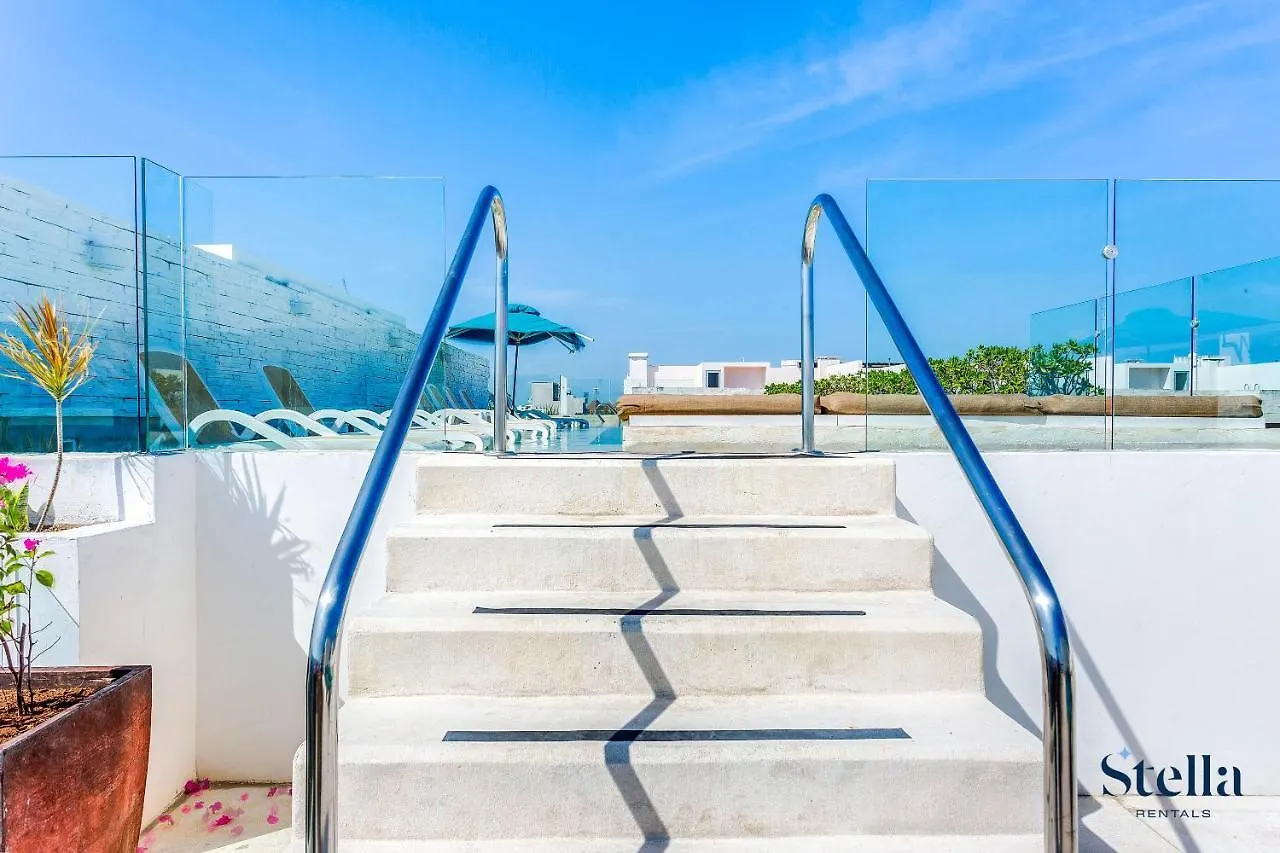 פלאייה דל כרמן A-Nah Apartments, Rooftop Pool, Walking Distance To 5Th Avenue