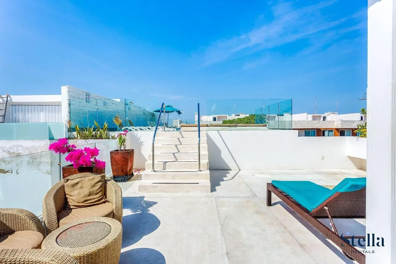 A-Nah Apartments, Rooftop Pool, Walking Distance To 5Th Avenue Playa del Carmen Apartament